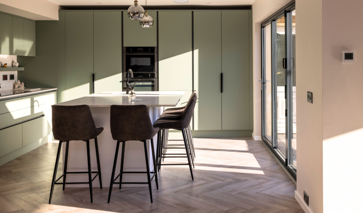 new kitchen with island