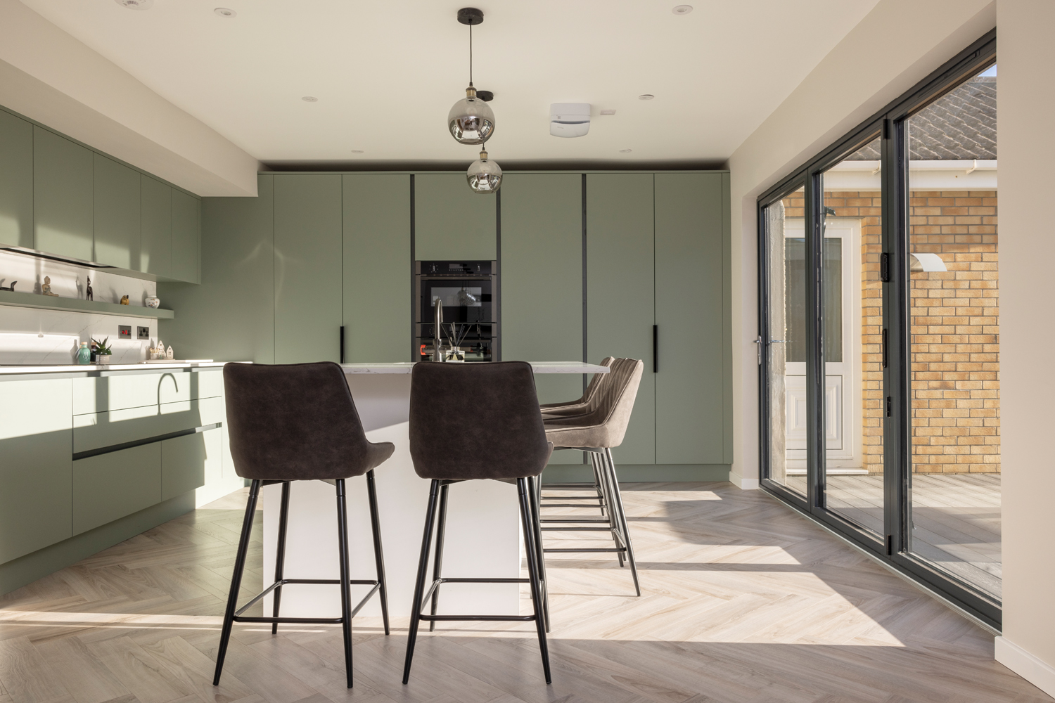 How much does a new open plan kitchen cost in Edinburgh?